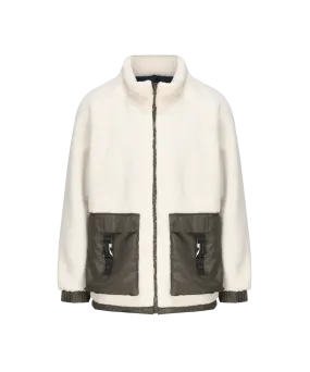 Reversible Mock Neck Fleece Jacket - FJ23249