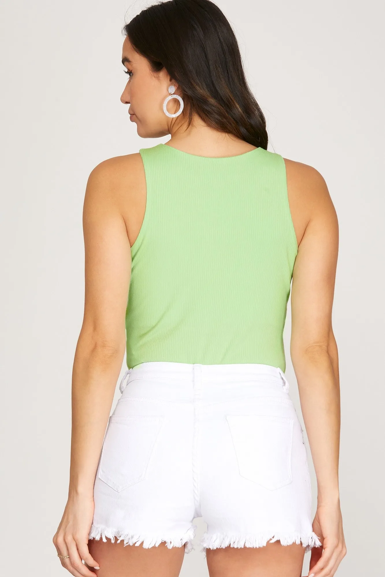 Rib Knit Bodysuit