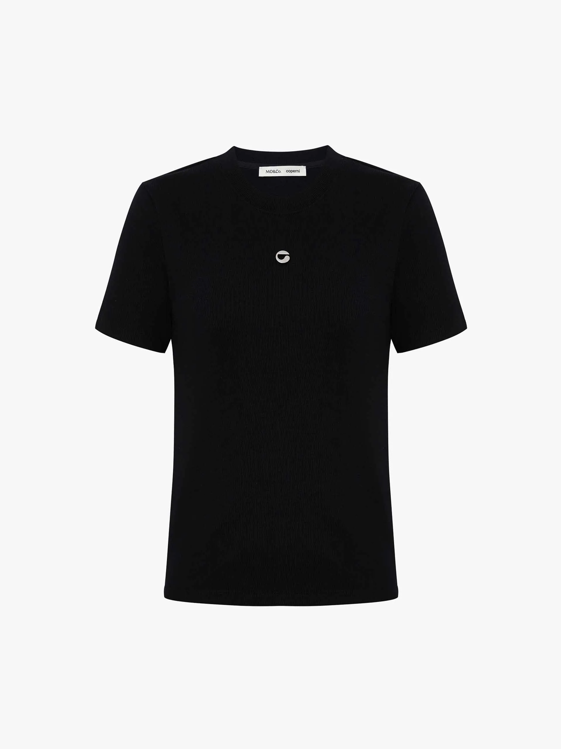 Round Neck Knitted T-shirt