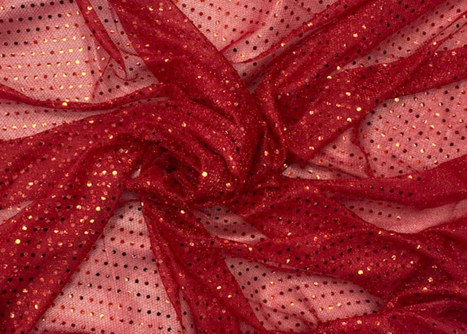 Round Polka Dots Sequin 3mm - Jersey Knit