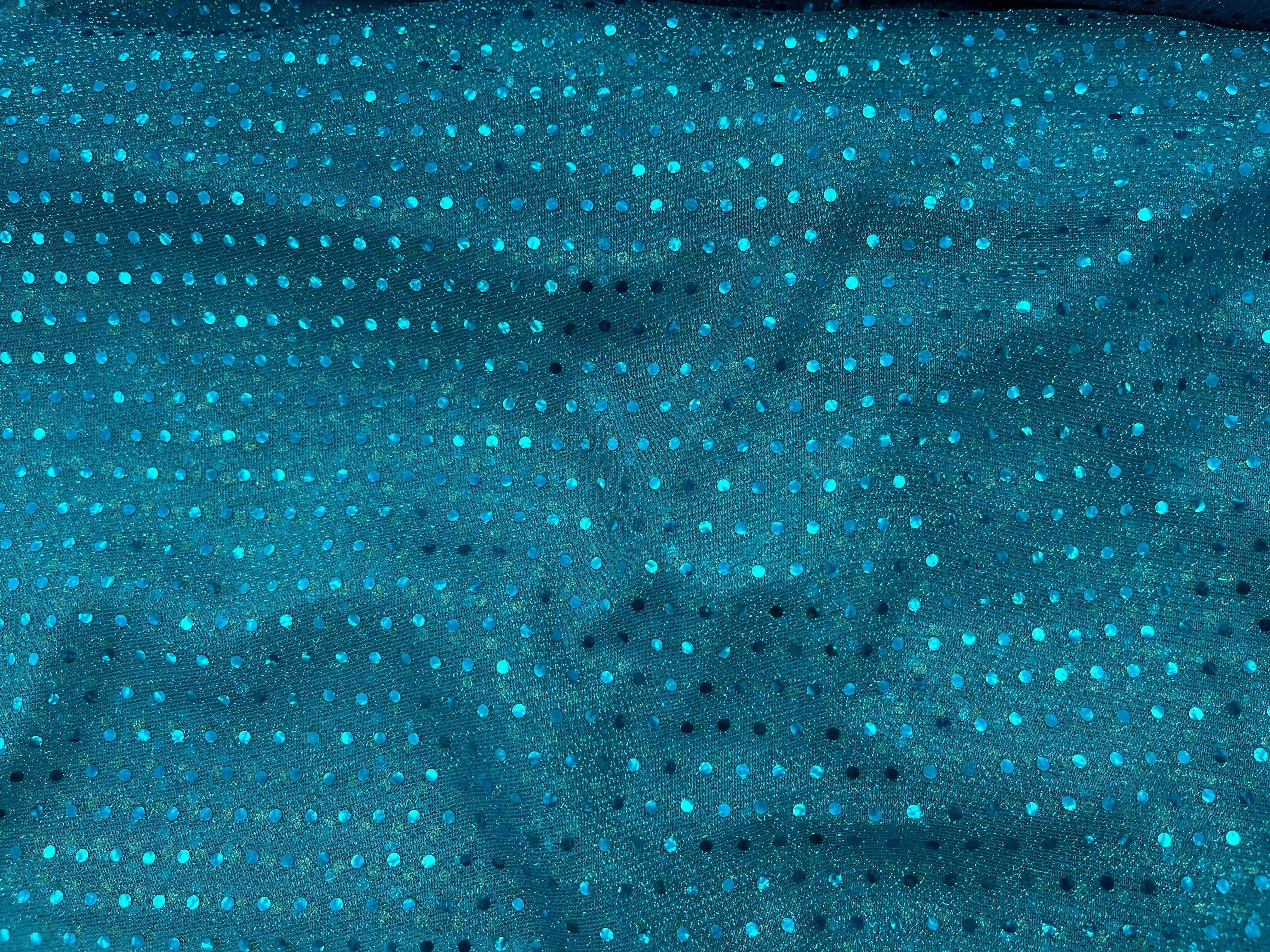 Round Polka Dots Sequin 3mm - Jersey Knit
