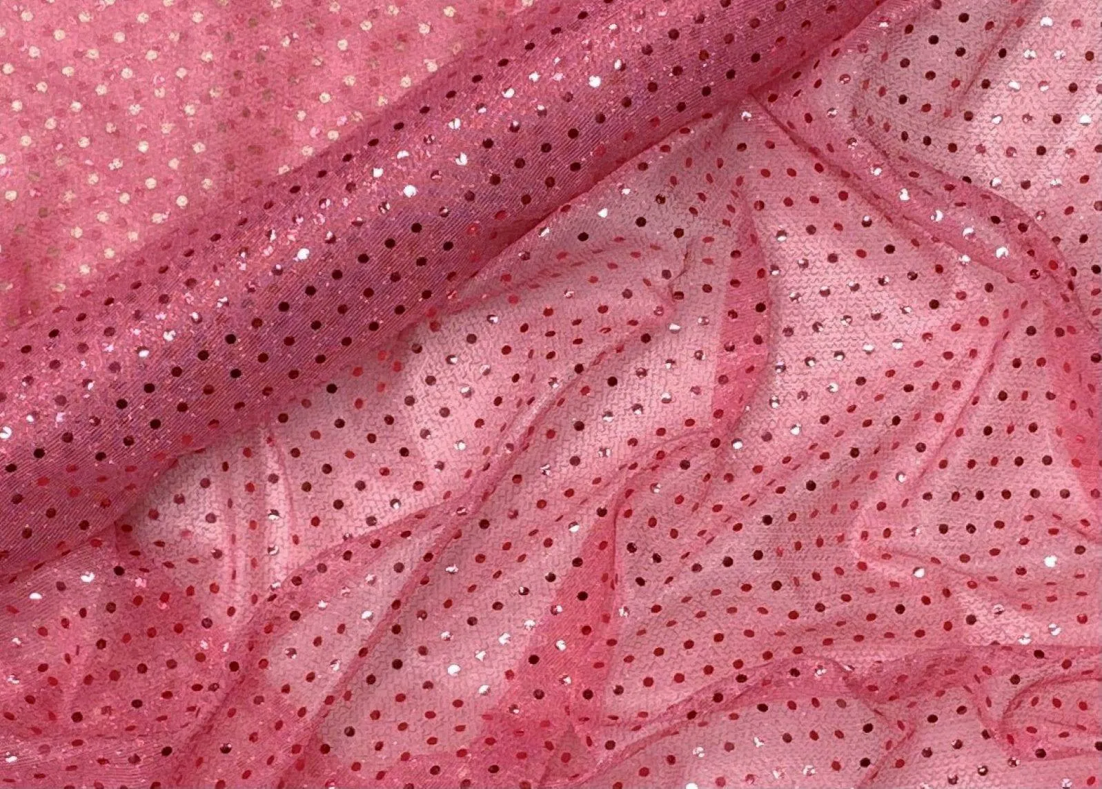 Round Polka Dots Sequin 3mm - Jersey Knit
