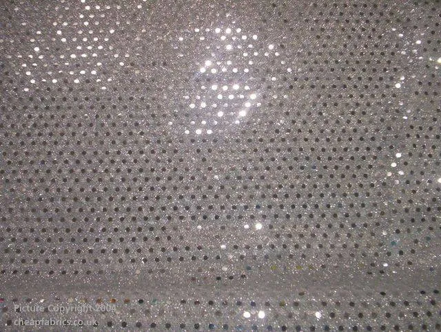 Round Polka Dots Sequin 3mm - Jersey Knit