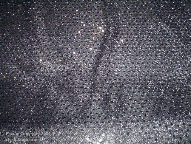 Round Polka Dots Sequin 3mm - Jersey Knit