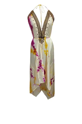Scarf Dress in Tie Dye