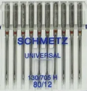 Schmetz Universal Machine Needle Size 12/80 - Package of 10