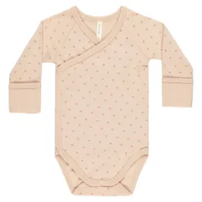 Side Snap Bodysuit in Dotty by Quincy Mae