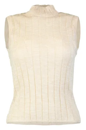Sleeveless Turtleneck