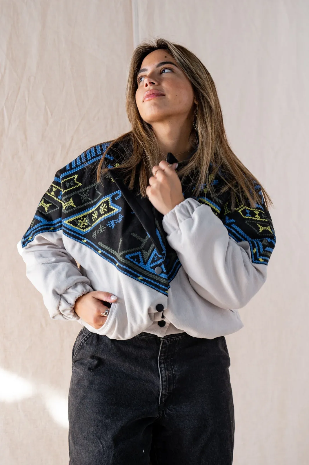 The Timeless Bomber Jacket Off-White