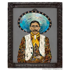 VAQUERO (TUMBLEWEED) original paper collage