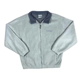 Vintage HUMMEL Classic Embroidered Mini Logo Zip Fleece Sweatshirt Jacket