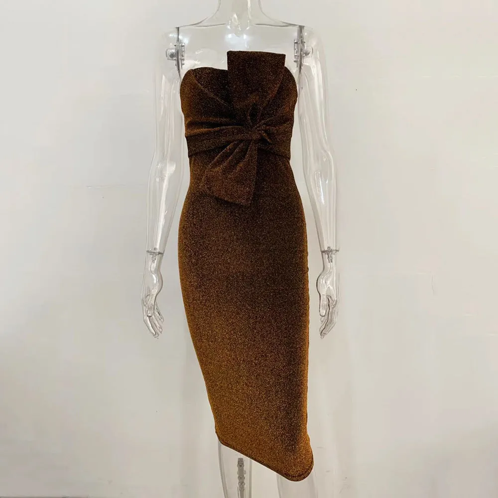 Women's Autumn Sheath Off-Shoulder Midi A-Line Dress