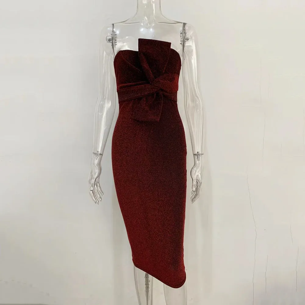 Women's Autumn Sheath Off-Shoulder Midi A-Line Dress