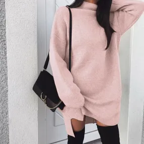 Womi - Turtleneck Long Sleeve Warm Sweater