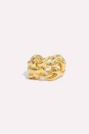 Woven - Recycled Gold Vermeil Ear Cuff