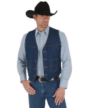 Wrangler Men's Unlined Denim Vest