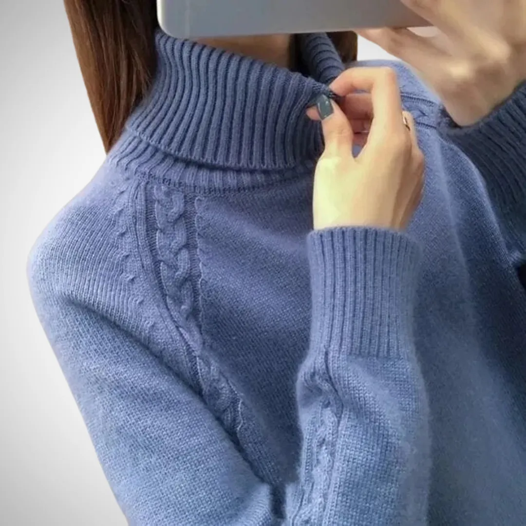 Zyra Turtleneck Sweater for Women