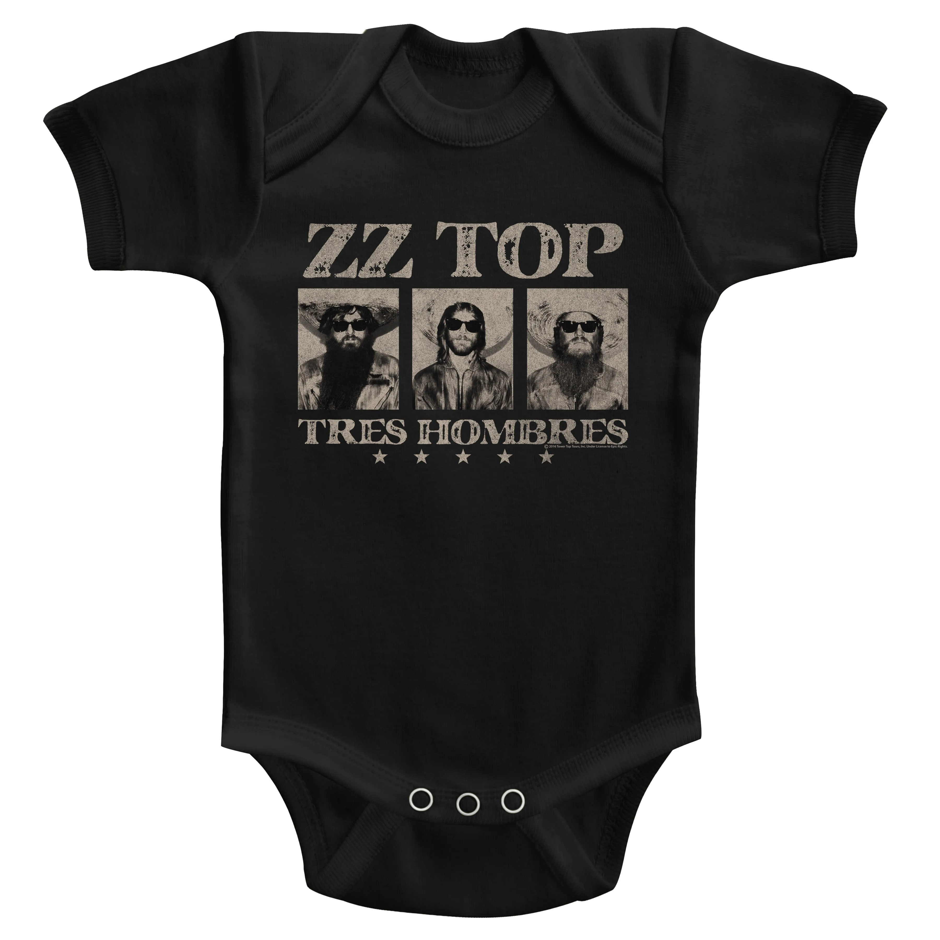 ZZ Top Baby Bodysuit